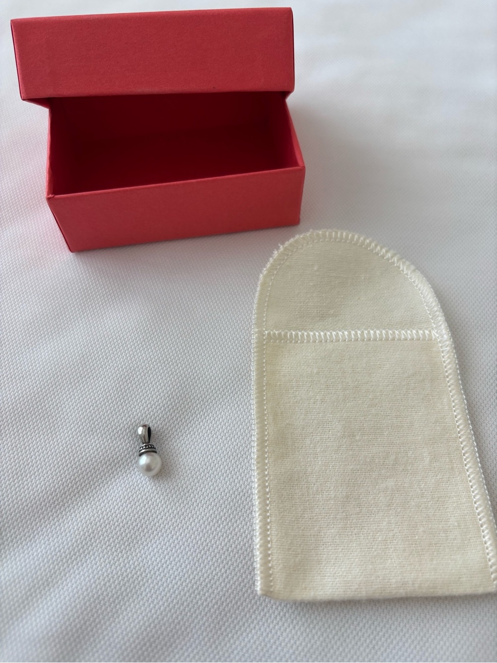 James Avery Beaded Pendant with Cultured Pearl,